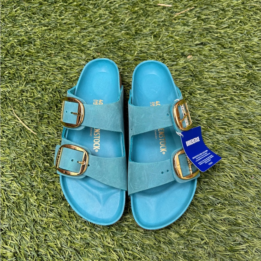 Birkenstock Arizona Big Buckle - Biscay Bay - Size 40 - BRAND NEW!!